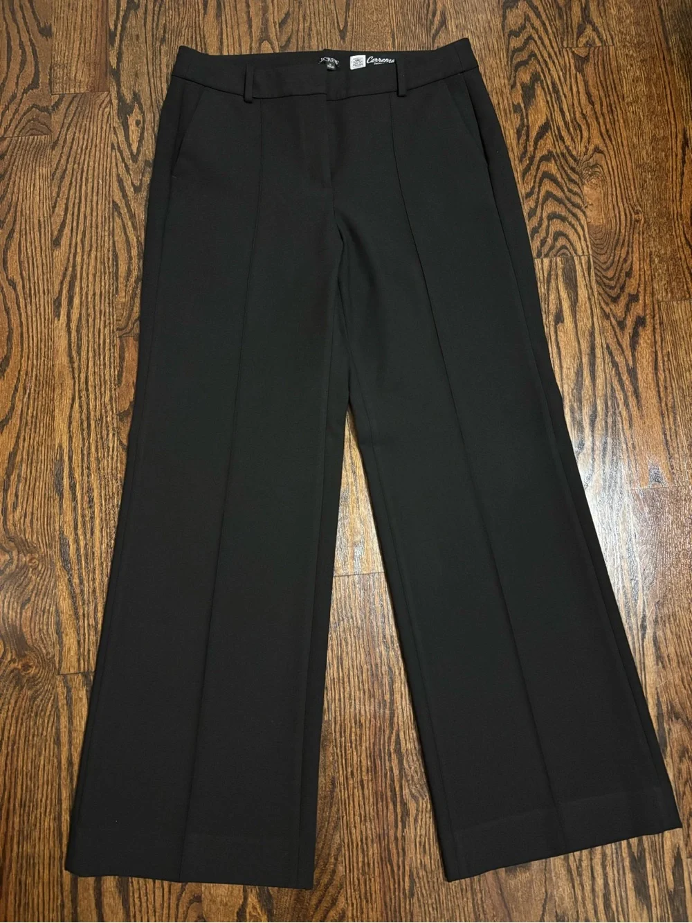 Brand New JCrew Black Wide-Leg Dress Pants in size 12